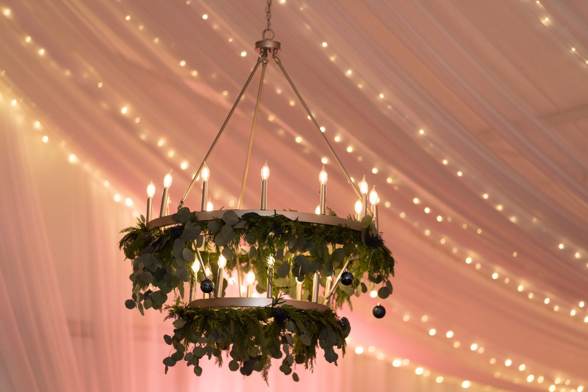 Holiday corporate event at The Silos
