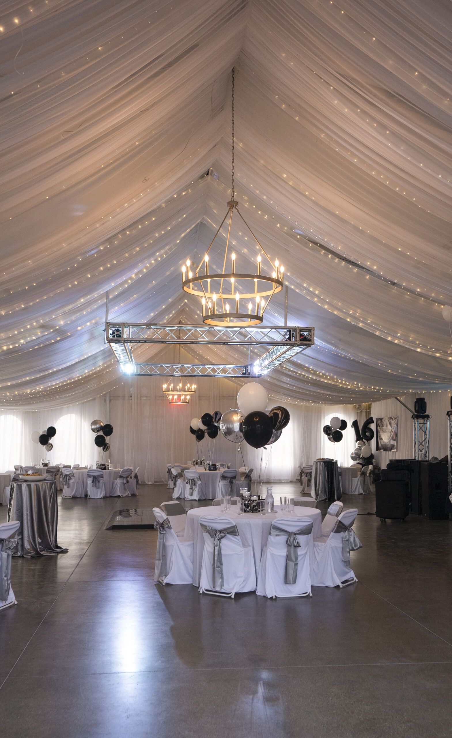 Event Center grand setup at The Silos